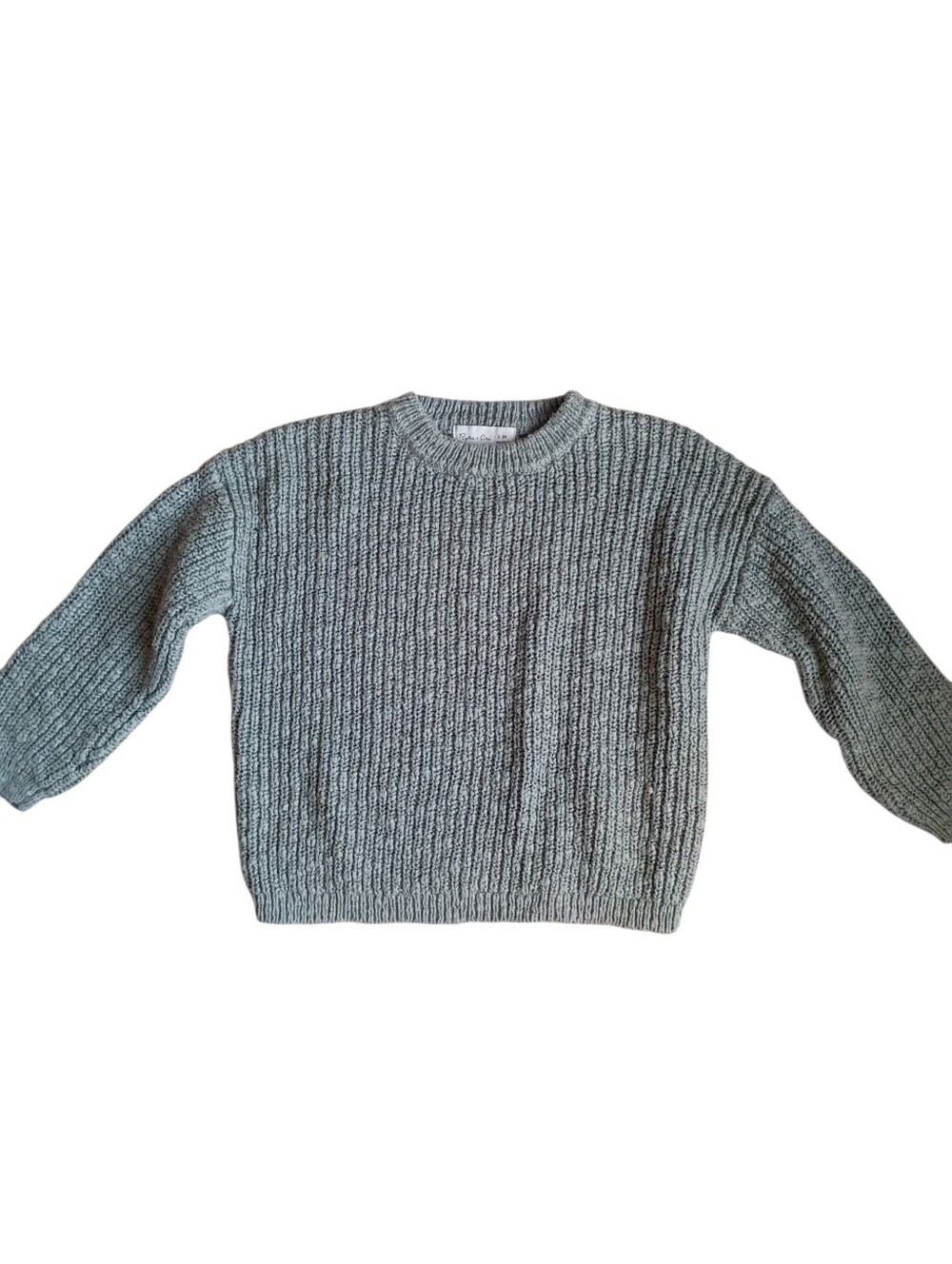 Rylee + Cru Light Green Sweater Size Girls 2-3y